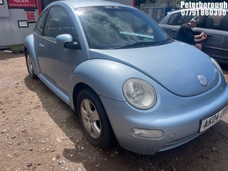 Location: Peterborough - 2004 VOLKSWAGEN BEETLE 3 Door Hatchback REG: AK04JVR, Keys: No, MOT Expiry date: 01/03/2025, 1390 Petrol, 5 Speed Manual Petrol, Former Keepers: 4