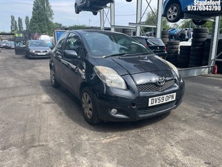Location: Stapleford - 2009 TOYOTA YARIS TR VVT-I 3 Door Hatchback REG: DV59OPN, Keys: Yes, MOT Expiry date: 07/10/2026, 998 Petrol, 5 Speed Manual Petrol, Former Keepers: 6