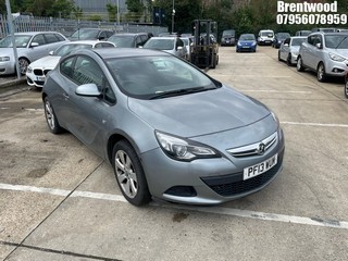 Location: Brentwood - 2013 VAUXHALL ASTRA GTC SPORT S/S 3 Door Hatchback REG: PF13WUM, Keys: No, MOT Expiry date: 02/01/2026, 1362 Petrol, 6 Speed Manual Petrol, Former Keepers: 5