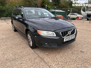 Location: Brentwood - 2009 VOLVO V70 SE D Estate REG: YP09EFD, Keys: No, MOT Expiry date: 16/03/2027, 1997 Diesel, 6 Speed Manual Diesel, Former Keepers: 3