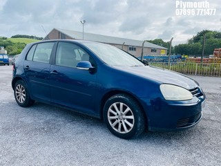 Location: Plymouth - 2007 VOLKSWAGEN GOLF MATCH TDI 105 5 Door Hatchback REG: VU07OUD, Keys: No, MOT Expiry date: 30/01/2026, 1896 Diesel, 5 Speed Manual Diesel, Former Keepers: 5