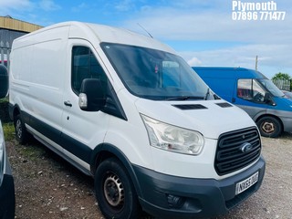 Location: Plymouth - 2015 FORD TRANSIT 350 Panel Van REG: NX65OUG, Keys: No, MOT Expiry date: 17/07/2026, 2198 Diesel, 6 Speed Manual Diesel, Former Keepers: 7