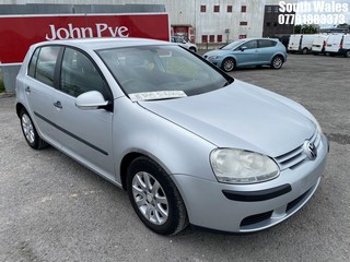 Location: South Wales - 2005 VOLKSWAGEN GOLF TDI SE AUTO 5 DOOR HATCHBACK REG: CP05NXW, 1896cc DIESEL, 5 SPEED AUTO DIESEL, Former Keepers: 2, Keys: Yes, MOT Expiry date: 01/06/2026
