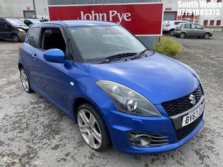 Location: South Wales - 2013 SUZUKI SWIFT SPORT 3 Door Hatchback REG: BV63DXB, Keys: No, MOT Expiry date: 19/08/2026, 1586 Petrol, 6 Speed Manual Petrol, Former Keepers: 2