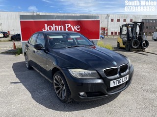 Location: South Wales - 2010 BMW 318I SE 4 Door Saloon REG: YT10LXN, Keys: No, MOT Expiry date: 11/01/2027, 1995 Petrol, 6 Speed Manual Petrol, Former Keepers: 8