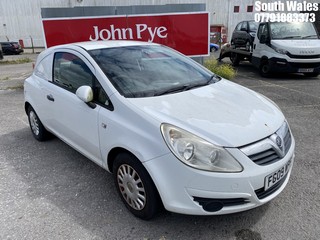 Location: South Wales - 2009 VAUXHALL CORSA CDTI Car Derived Van REG: FG09WPF, Keys: Yes, MOT Expiry date: 24/11/2026, 1248 Diesel, 5 Speed Manual Diesel, Former Keepers: 5