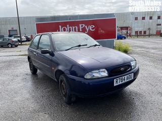 Location: South Wales - 1998 FORD FIESTA LX 3 Door Hatchback REG: R784AOU, Keys: No, MOT Expiry date: 24/06/2026, 1242 Petrol, 5 Speed Manual Petrol, Former Keepers: 3