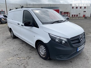 Location: South Wales - 2016 MERCEDES-BENZ VITO 111 CDI Panel Van REG: BV66UFN, Keys: No, MOT Expiry date: 28/04/2026, 1598 Diesel, 6 Speed Manual Diesel, Former Keepers: 6