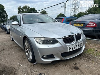 Location: Mitcham - 2008 BMW 325I M SPORT AUTO Coupe REG: FV58NDO, Keys: No, MOT Expiry date: 25/01/2026, 2996 Petrol, 6 Speed Auto Petrol, Former Keepers: 6