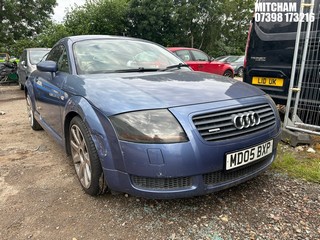 Location: Mitcham - 2005 AUDI TT QUATTRO (180 BHP) Coupe REG: MD05BXP, Keys: No, MOT Expiry date: 13/04/2027, 1781 Petrol, 6 Speed Manual Petrol, Former Keepers: 12