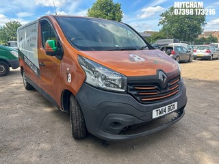 Location: Mitcham - 2016 RENAULT TRAFIC LL29 BUSINESS + DC Panel Van REG: TW14BOX, Keys: No, MOT Expiry date: 12/09/2025, 1598 Diesel, 6 Speed Manual Diesel, Former Keepers: 4