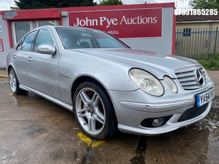 Location: Hull - 2004 MERCEDES E55 AMG AUTO 4 Door Saloon REG: YA54VYT, Keys: No, MOT Expiry date: 25/01/2025, 5439 Petrol, 5 Speed Auto Petrol, Former Keepers: 11