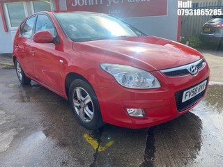 Location: Hull - 2009 HYUNDAI I30 COMFORT 5 Door Hatchback REG: FV58RWW, Keys: No, MOT Expiry date: 22/07/2026, 1396 Petrol, 5 Speed Manual Petrol, Former Keepers: 10