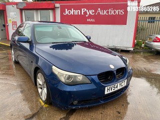 Location: Hull - 2004 BMW 530D SE AUTO 4 Door Saloon REG: HV54YCT, Keys: No, MOT Expiry date: 12/10/2021, 2993 Diesel, 6 Speed Auto Diesel, Former Keepers: 7