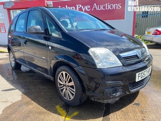 Location: Hull - 2007 VAUXHALL MERIVA LIFE TWINPORT MPV REG: FG57HRC, Keys: No, MOT Expiry date: 12/11/2024, 1364 Petrol, 5 Speed Manual Petrol, Former Keepers: 7