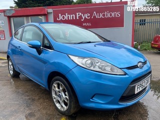 Location: Hull - 2012 FORD FIESTA ZETEC 3 Door Hatchback REG: FP62GWX, Keys: No, MOT Expiry date: 06/10/2025, 1242 Petrol, 5 Speed Manual Petrol, Former Keepers: 8