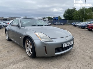 Location: Leeds - 2005 NISSAN 350Z Sports REG: GY55ZGT, Keys: No, MOT Expiry date: 16-04-2026, 3498 Petrol, 6 Speed Manual Petrol, Former Keepers: 7