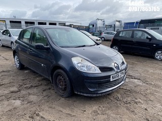 Location: Leeds - 2006 RENAULT CLIO EXPRESSION 5 Door Hatchback REG: NA56ZPW, Keys: No, MOT Expiry date: 26-08-2026, 1149 Petrol, 5 Speed Manual Petrol, Former Keepers: 5