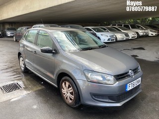 Location: Hayes - 2011 VOLKSWAGEN POLO S 60 5 Door Hatchback REG: FT61ENN, Keys: No, MOT Expiry date: 08/09/2026, 1198 Petrol, 5 Speed Manual Petrol, Former Keepers: 10