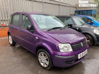 Location: Hayes - 2011 FIAT PANDA MYLIFE 5 Door Hatchback REG: BJ61BVN, Keys: No, MOT Expiry date: 12/01/2026, 1242 Petrol, 5 Speed Manual Petrol, Former Keepers: 3