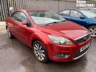 Location: Hayes - 2008 FORD FOCUS CC-2 Convertible REG: NU58TWV, Keys: No, MOT Expiry date: 11/07/2026, 1999 Petrol, 5 Speed Manual Petrol, Former Keepers: 2