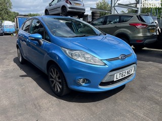 Location: Stapleford - 2012 FORD FIESTA TITANIUM AUTO 5 Door Hatchback REG: LT62NEF, 1388cc Petrol, 4 Speed Auto Petrol, Former Keepers: 1, Keys: Yes, MOT Expiry date: 24/09/2026