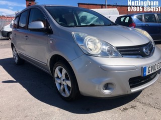 Location: Nottingham - 2010 NISSAN NOTE N-TEC MPV REG: GV10EOP, 1386cc PETROL, 5 SPEED MANUAL PETROL, Former Keepers: 4, Keys: Yes, MOT Expiry date: 22/02/2027