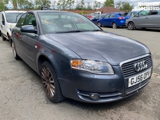 Location: Manchester - 2006 AUDI A4 SE TDI 140 AUTO 4 Door Saloon REG: GJ56OPV, 1968 Diesel, Variable 1 Speed Auto Diesel, Former Keepers: 8, Keys: No, MOT Expiry date: 01/12/2026