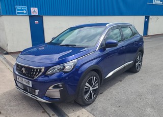 Location: St Helens - 2019 PEUGEOT 3008 ACTIVE BLUEHDI S/S AUTO 5 Door SUV REG: KT19VHR, Keys: Yes, MOT Expiry date: 30/09/2025, 1499 CC Diesel, 8 Speed Automatic Diesel, Former Keepers: 4