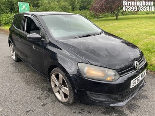 Location: Birmingham - 2010 VOLKSWAGEN POLO SEL 85 3 Door Hatchback REG: ST60MGX, 1390 Petrol, 5 Speed Manual Petrol, Former Keepers: 8, Keys: Yes, MOT Expiry date: 13/10/2026