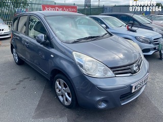 Location: BELVEDERE - 2009 NISSAN NOTE TEKNA AUTO MPV REG: WG59NVR, 1598cc PETROL, 4 SPEED AUTO PETROL, Former Keepers: 5, Keys: No, MOT: Expiry date23.04.2026