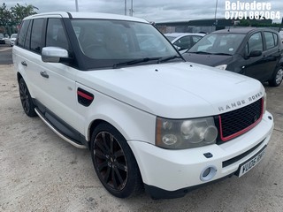 Location: Belvedere - 2006 LAND ROVER RANGE ROVER HSE TD6 AUTO ESTATE REG: VU06RMV, 2720cc DIESEL, Automatic, Former Keepers: 6, Keys: Yes, MOT Expiry date: 26.05.2025