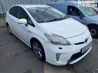 Location: Belvedere - 2013 TOYOTA PRIUS T SPIRIT VVT-I CVT 5 Door Hatchback REG: MV13ZXC, Keys: No, MOT Expiry date: 07.04.2026, 1798 Hybrid Electric, Variable 1 Speed Auto Petrol/E, Former Keepers: 5