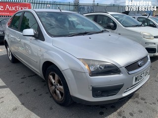 Location: Belvedere - 2008 FORD FOCUS ZETEC CLIMATE 5 Door Hatchback REG: WU57USZ, Keys: No, MOT Expiry date: 19.06.2026, 1596 Petrol, 5 Speed Manual Petrol, Former Keepers: 2