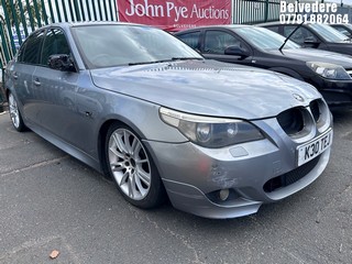 Location: Belvedere - 2005 BMW 525D SPORT AUTO 4 Door Saloon REG: K30TEJ, Keys: No, MOT Expiry date: 14/09/2026, 2497 Diesel, 6 Speed Auto Diesel, Former Keepers: 22