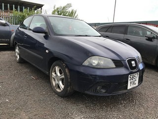 Location: Edinburgh - 2007 SEAT IBIZA REFERENCE 3 Door Hatchback REG: SB57YVC, Keys: No, MOT Expiry date: 30/10/2026, 1198 Petrol, 5 Speed Manual Petrol, Former Keepers: 5