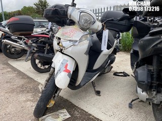 NOTE: ATF Registered Buyers ONLY - Location: Mitcham - 2015 HONDA ANC 125-E Motorcycle REG: LC15XRH, Keys: No, MOT Expiry date: 18/01/2025, 125 Petrol, AUTOMATIC, Former Keepers: 7