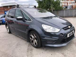 Location: Nottingham - 2010 FORD S-MAX TITAN XSPORT TDCI MPV REG: B26BNB, Keys: No, MOT Expiry date: 12/08/2026, 2179 Diesel, 6 Speed Manual Diesel, Former Keepers: 6