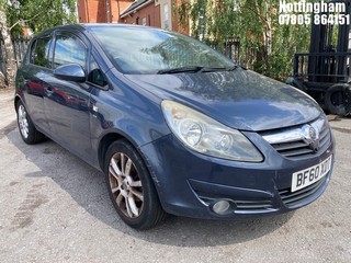 Location: Nottingham - 2011 VAUXHALL CORSA SXI 5 Door Hatchback REG: BF60XDT, Keys: No, MOT Expiry date: 16/09/2026, 1229 Petrol, 5 Speed Manual Petrol, Former Keepers: 5