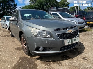 Location: Mitcham - 2011 CHEVROLET CRUZE LT AUTO 4 Door Saloon REG: VO11PVJ, Keys: No, MOT Expiry date: 11/04/2026, 1796 Petrol, 6 Speed Auto Petrol, Former Keepers: 9