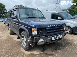 Location: Mitcham - 2000 LAND ROVER DISCOVERY TD5 GS Estate REG: W113YNM, Keys: No, MOT Expiry date: 17/07/2026, 2495 Diesel, 5 Speed Manual Diesel, Former Keepers: 3