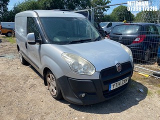 Location: Mitcham - 2014 FIAT DOBLO SX MULTIJET Panel Van REG: YT14ZXH, Keys: No, MOT Expiry date: 11/06/2026, 1248 Diesel, 5 Speed Manual Diesel, Former Keepers: 8