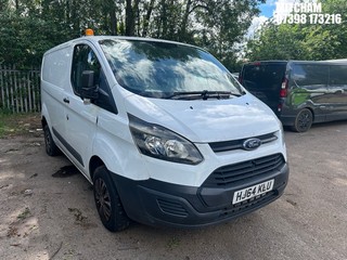 Location: Mitcham - 2014 FORD TRANSIT CUSTOM 270 ECO-TE Panel Van REG: HJ64KLU, Keys: No, MOT Expiry date: 10/02/2027, 2198 Diesel, 6 Speed Manual Diesel, Former Keepers: 4