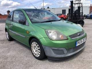 Location: Nottingham - 2006 FORD FIESTA STUDIO 3 Door Hatchback REG: PK06DSY, Keys: No, MOT Expiry date: 01/12/2026, 1242 Petrol, 5 Speed Manual Petrol, Former Keepers: 5