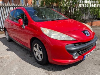Location: Nottingham - 2006 PEUGEOT 207 SPORT 87 3 Door Hatchback REG: PN56SZE, Keys: No, MOT Expiry date: 28/05/2026, 1360 Petrol, 5 Speed Manual Petrol, Former Keepers: 6