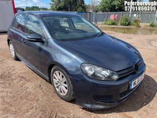 Location: Peterborough - 2011 VOLKSWAGEN GOLF S BLUEMOTION TDI 5 Door Hatchback REG: ML61EES, Keys: Yes, MOT Expiry date: 02/12/2025, 1598 Diesel, 5 Speed Manual Diesel, Former Keepers: 3