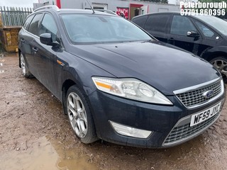 Location: Peterborough - 2009 FORD MONDEO TITANIUM TDCI 140 Estate REG: WF59JYC, Keys: No, MOT Expiry date: 11/02/2027, 1997 Diesel, 6 Speed Manual Diesel, Former Keepers: 5