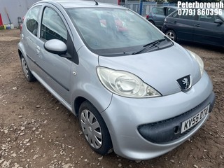 Location: Peterborough - 2005 PEUGEOT 107 URBAN 5 Door Hatchback REG: KV55DTU, Keys: No, MOT Expiry date: 15/08/2025, 998 Petrol, 5 Speed Manual Petrol, Former Keepers: 4