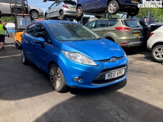 Location: Stapleford - 2010 FORD FIESTA TITANIUM 68 TDCI 5 Door Hatchback REG: YT10APU, Keys: Yes, MOT Expiry date: 05/02/2026, 1399 Diesel, 5 Speed Manual Diesel, Former Keepers: 2