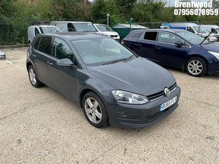 Location: Brentwood - 2015 VOLKSWAGEN GOLF MATCH TDI BMT S-A 5 Door Hatchback REG: BU65FLA, Keys: No, MOT Expiry date: 24/04/2026, 1598 Diesel, 7 Speed S-Auto Diesel, Former Keepers: 4